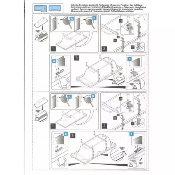 Крепеж для боковой панели Ideal Standard i.life металл T483001 (детальная фотография), в наличии