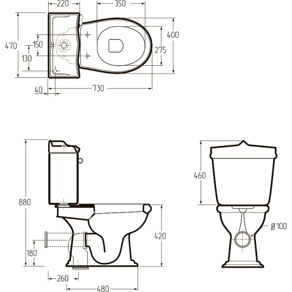 Схема (детальная фотография), напольные