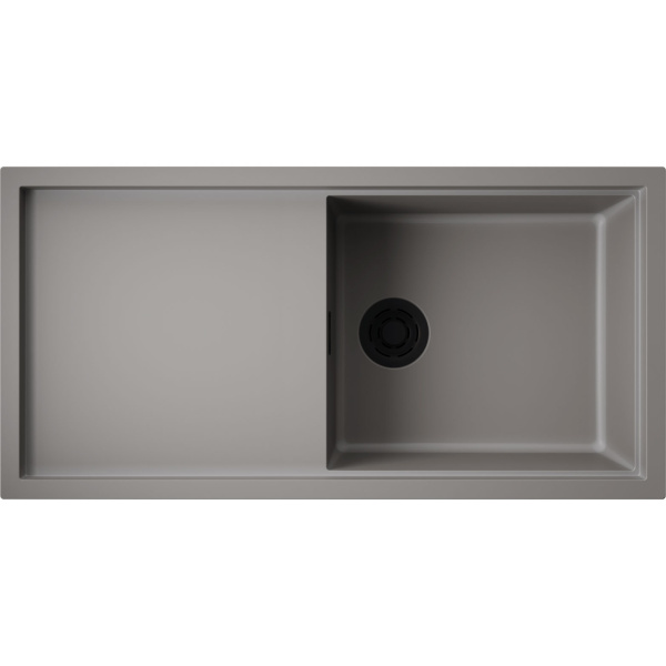 Мойка для кухни Omoikiri Sintesi 499712 100 см врезная (детальная фотография), с одной основной чашей