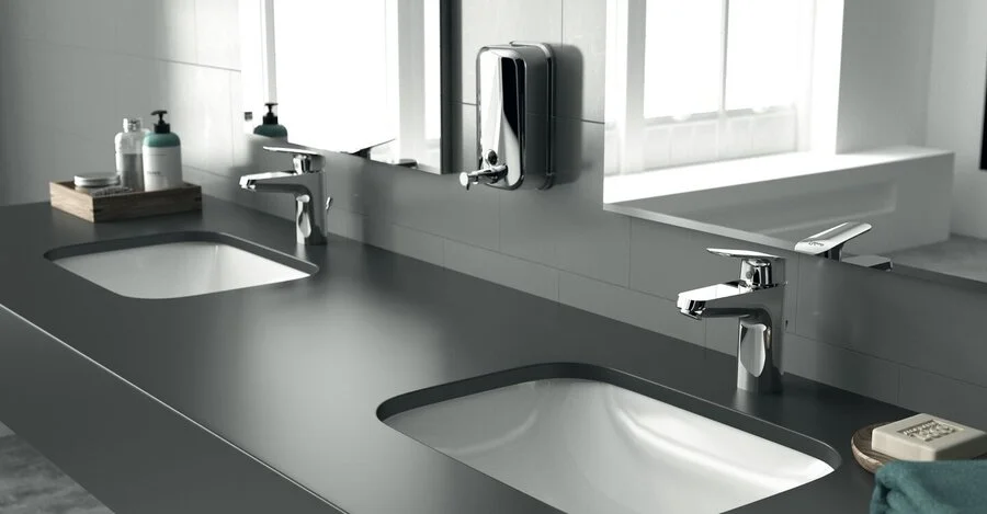 Раковина Ideal Standard Connect 58 см прямоугольная, встраиваемая E506101 (детальная фотография), встраиваемые (в столешницу), пристенные