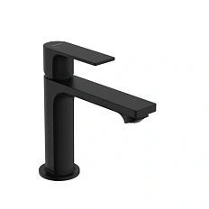 Смеситель для раковины Hansgrohe Rebris черный матовый