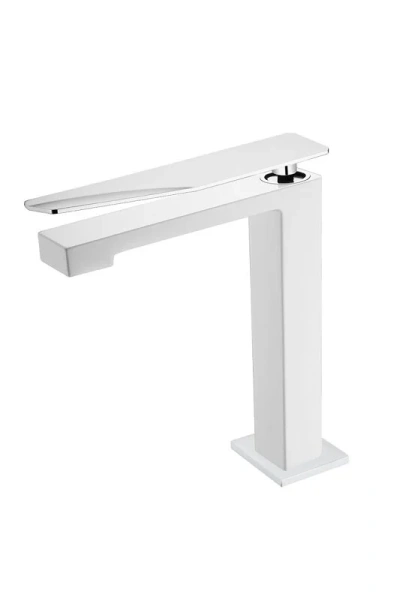 Смеситель для раковины Boheme Q белый/хром 142-WCR.2 (детальная фотография)