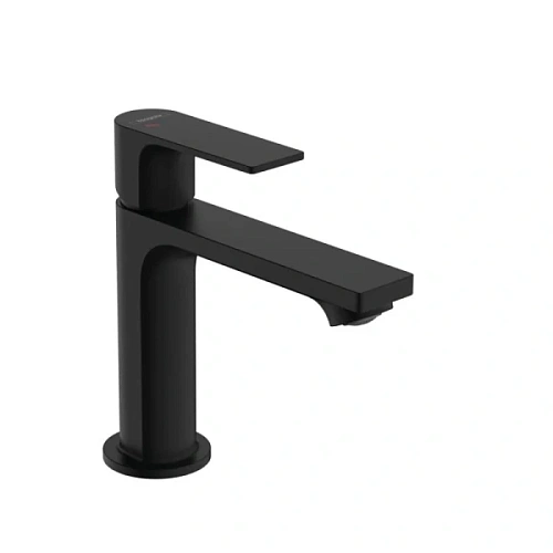 Смеситель для раковины Hansgrohe Rebris черный матовый - фото 2