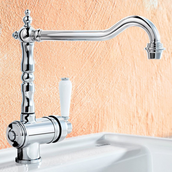 Смеситель для кухни, хром, Blanco Tradon 515990 (детальная фотография), для кухни
