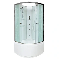 Душевая кабина Deto EM 100x100 см с гидромассажем