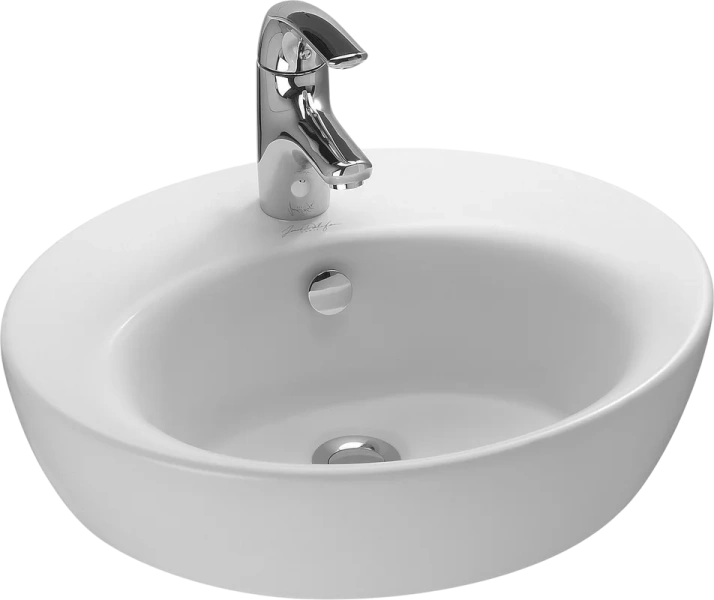 Раковина Jacob Delafon Ove 50 см накладная E1708-00 (детальная фотография)