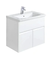 Тумба под раковину подвесная Roca UP 60 см белый глянец