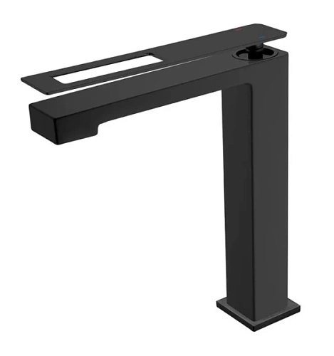 Смеситель для раковины Boheme Q черный - фото 1