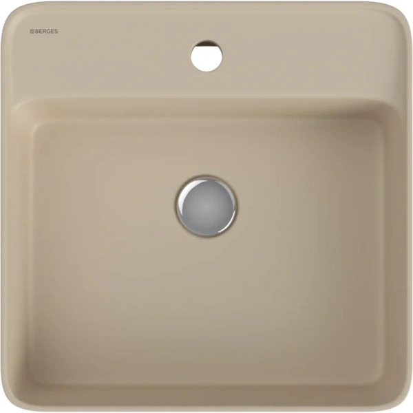 Раковина BERGES Ego 1820 45 см накладная (детальная фотография), накладные (на столешницу), пристенные