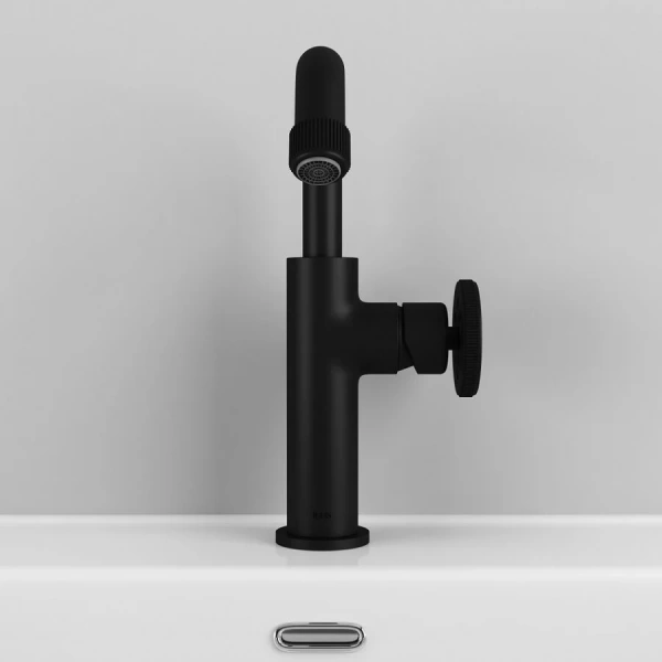 Смеситель для раковины IDDIS Grange черный GRABLR0i01 (детальная фотография), на раковину