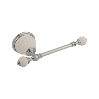 Бумагодержатель Migliore Olivia белая керамика, хром