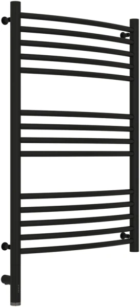 Полотенцесушитель электрический Сунержа Богема 3.0 50x80 см матовый чёрный, левый 31-5802-8050 (детальная фотография), черный