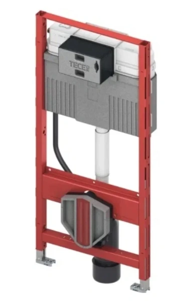 Инсталляция для унитаза Tece TECEprofil со смывным бачком 9300300 (детальная фотография)