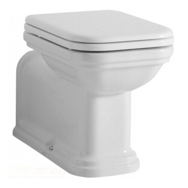 Унитаз напольный Kerasan Waldorf белый 411601 (детальная фотография)