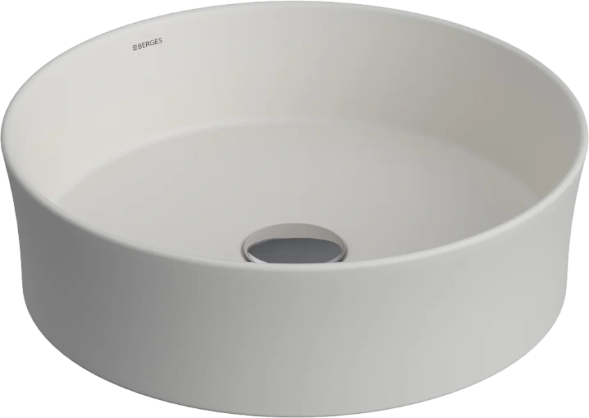 Раковина BERGES Ego 181 38 см накладная (детальная фотография)