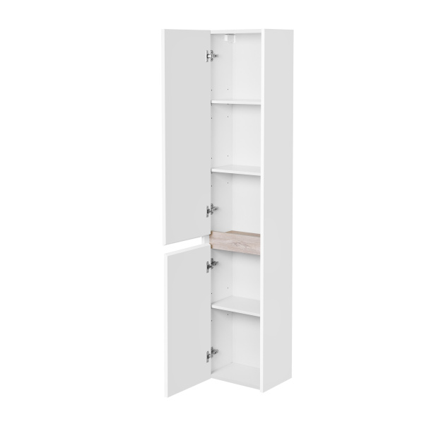 Шкаф-пенал подвесной Акватон Нортон 34 см левый 1A249403NT01L (детальная фотография), в наличии