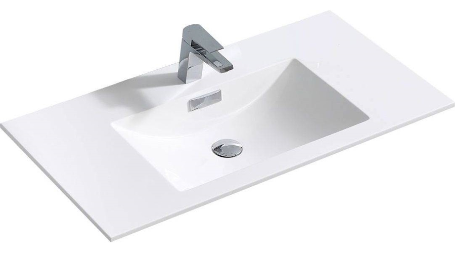 Раковина мебельная Vincea 90,6 см белая VCB-14900W (детальная фотография)