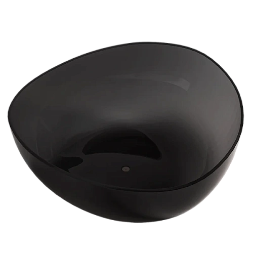 Ванна из полиэфирной смолы Abber Kristall 150x150 см черная - фото 4