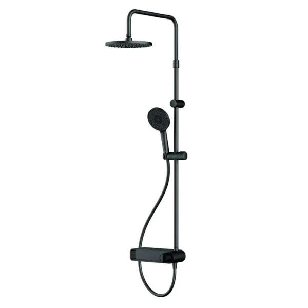 Душевая стойка Am.Pm X-Joy черная матовая F0785A622 (детальная фотография)