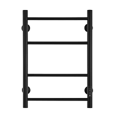 Полотенцесушитель электрический Energy Round 40x60 см черный матовый