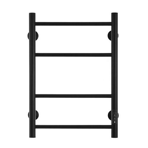 Полотенцесушитель электрический Energy Round 40x60 см черный матовый - фото 1