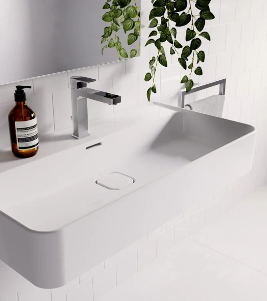 Смеситель для раковины Ideal Standard Edge хром A7106AA (детальная фотография), с донным клапаном