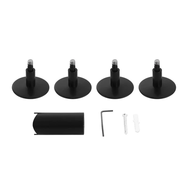 Полотенцесушитель электрический Energy Round 40x60 см черный матовый EETR0ROUND604R905M (детальная фотография), настенные