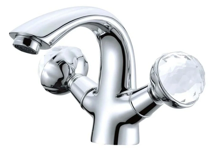 Смеситель для раковины Boheme Brillante Presente хром 351 (детальная фотография)