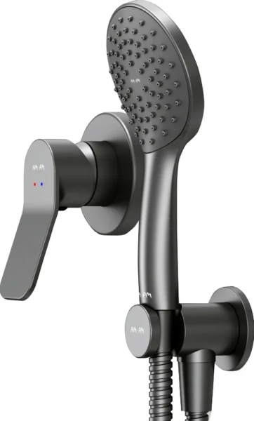 Душевой комплект Am.Pm X-Joy черный FB85A2H002 (детальная фотография), черные index_1