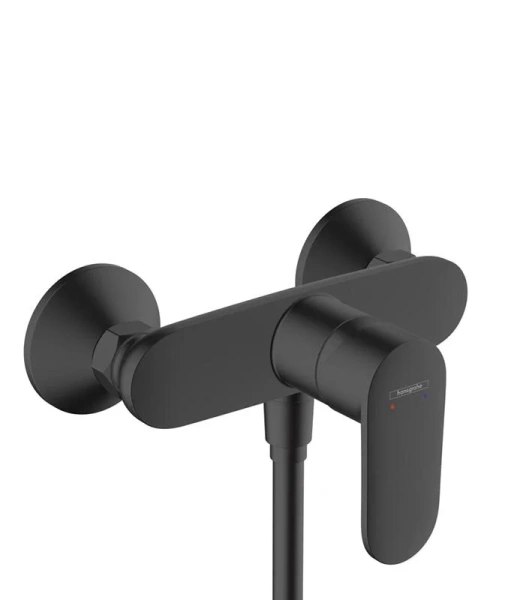 Смеситель для душа Hansgrohe Vernis Blend черный матовый 71640670 (детальная фотография)