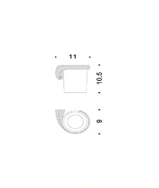 Стакан для ванной Colombo Link B2402 настенный (детальная фотография), современные, hi-tech