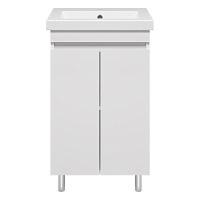 Тумба под раковину напольная Misty Енисей 46 см белая