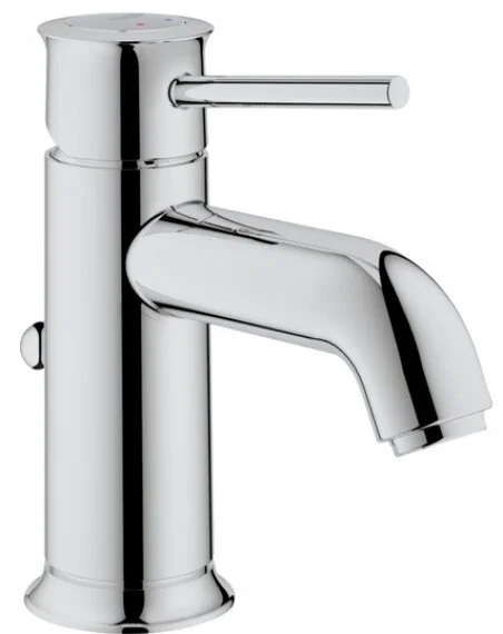 Смеситель для раковины Grohe BauClassic однорычажный 23161000 (детальная фотография)