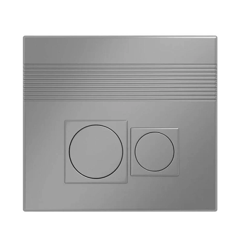 Клавиша смыва Grossman Cosmo хром матовый - фото 2