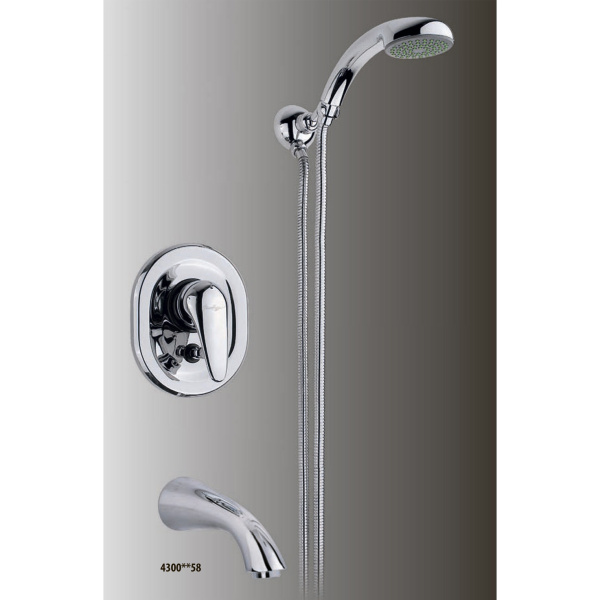 Смеситель для ванны, хром, Nicolazzi Dom 4300CR58 (детальная фотография)