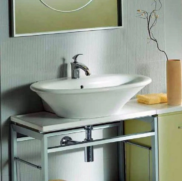 Раковина Hatria Sculture YR3701 75х60 см (детальная фотография), современные, hi-tech