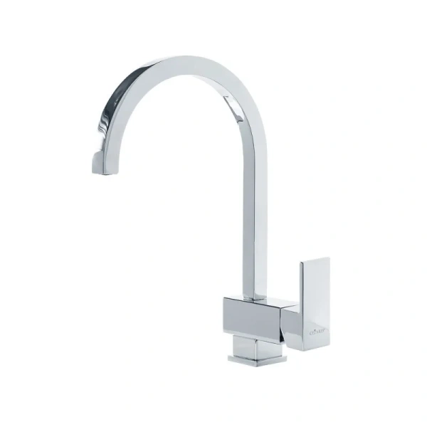 Смеситель для раковины Cezares Unika-LSM1-A однорычажный, высокий (детальная фотография), современные, hi-tech