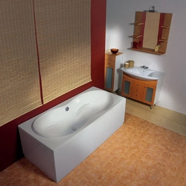 Ванна акриловая Ravak Campanula CB01000000, 180 х 80 см, белая (детальная фотография), акриловые