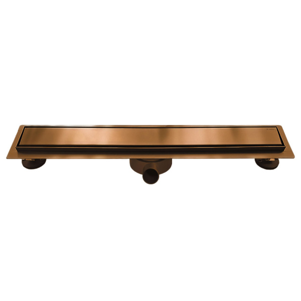 Душевой лоток ALTROBAGNO Livello 071240 80 см медь матовая ALTROBAGNOLivello071240BC (детальная фотография)