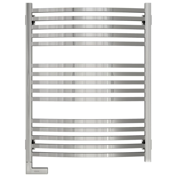 Полотенцесушитель электрический Сунержа Аркус 2.0 80х60 см из нержавеющей стали (детальная фотография), современные, hi-tech