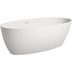 Ванна из искусственного камня Salini Alda 170x80 см белый матовый