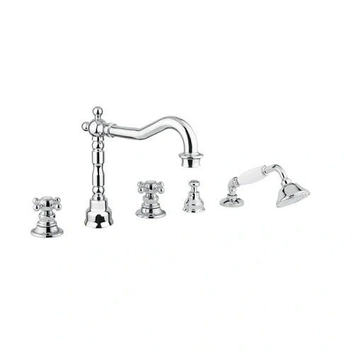 Смеситель для ванны Migliore Arcadia хром - фото 1