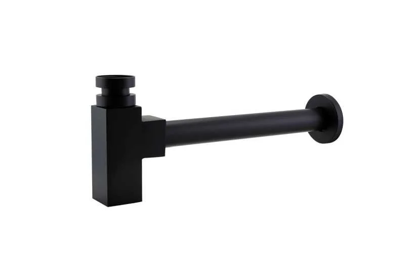 Сифон для раковины BelBagno черный BB-SMQ2-NERO (детальная фотография)