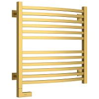 Полотенцесушитель электрический Сунержа Аркус 2.0 60х60 см матовое золото, тэн левый