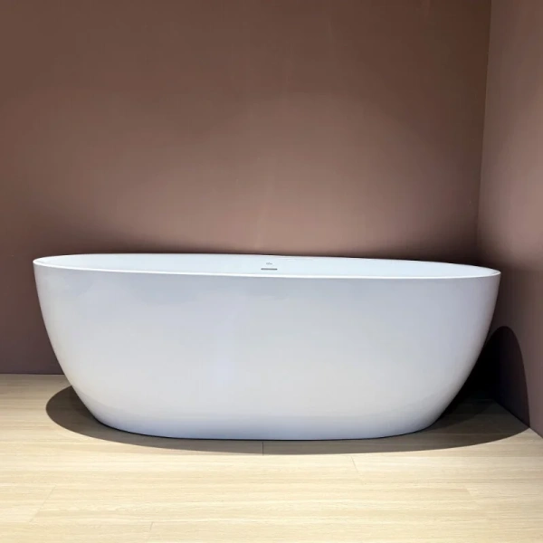 Ванна акриловая Abber AB9504, 185 x 90 см, белая (детальная фотография), отдельностоящие