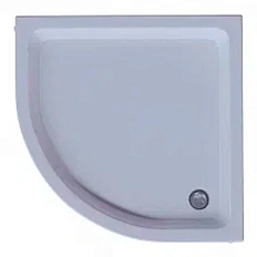 Душевой поддон Акватек 100x100 см полукруглый