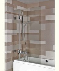 Шторка для ванны левая Scandic M109 90x150 см