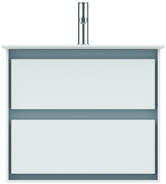Тумба под раковину подвесная Ideal Standard Connect Air 60 см белый глянцевый, светло-серый матовый E0818KN (детальная фотография), нет в наличии