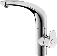 Смеситель для кухни Bravat Nizza хром