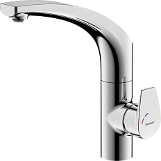 Смеситель для кухни Bravat Nizza хром